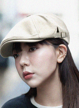 春夏季时尚百搭报童帽