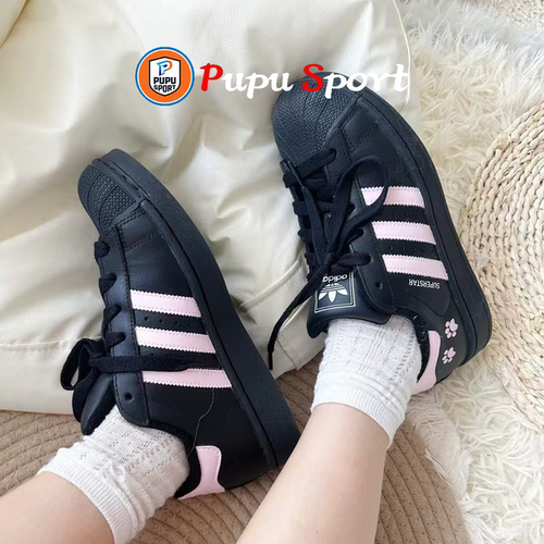 【定制球鞋】adidas originals Superstar2 可爱猫爪 贝壳头板鞋 - 图0