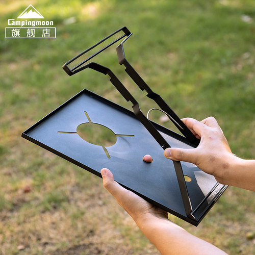 柯曼蜘蛛炉专用一单元板 IGT桌炉头模块拓展 蜘蛛炉隔热盖板GT-25 - 图1