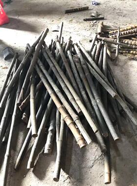 实心玉竹毛料手把件高密度鱼子纹竹雕文玩DIY工艺品厂家直销定制