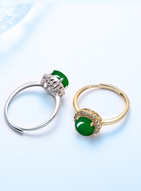 新款S925纯银戒指空托女小众设计