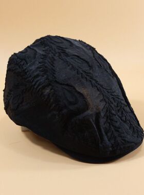 学生黑白色前进夏天薄款鸭舌帽