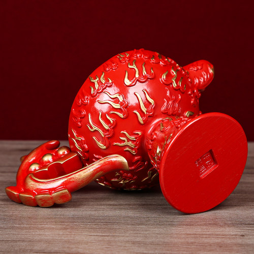 现货正品2026马年李居明吉祥物正西方风火轮摆件化三碧是非摆设 - 图2