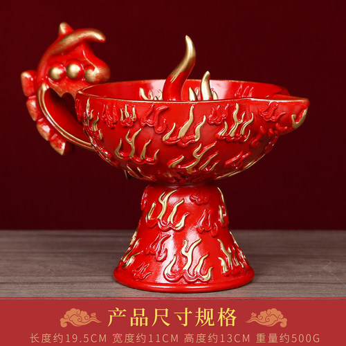 现货正品2026马年李居明吉祥物正西方风火轮摆件化三碧是非摆设 - 图3