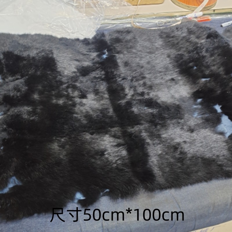 皮毛一体DIY 杂色羊皮整张 自制鞋垫擦鞋毛皮马甲手套帽 汽车坐垫,淘宝优惠券,粉丝福利购,淘宝优惠卷