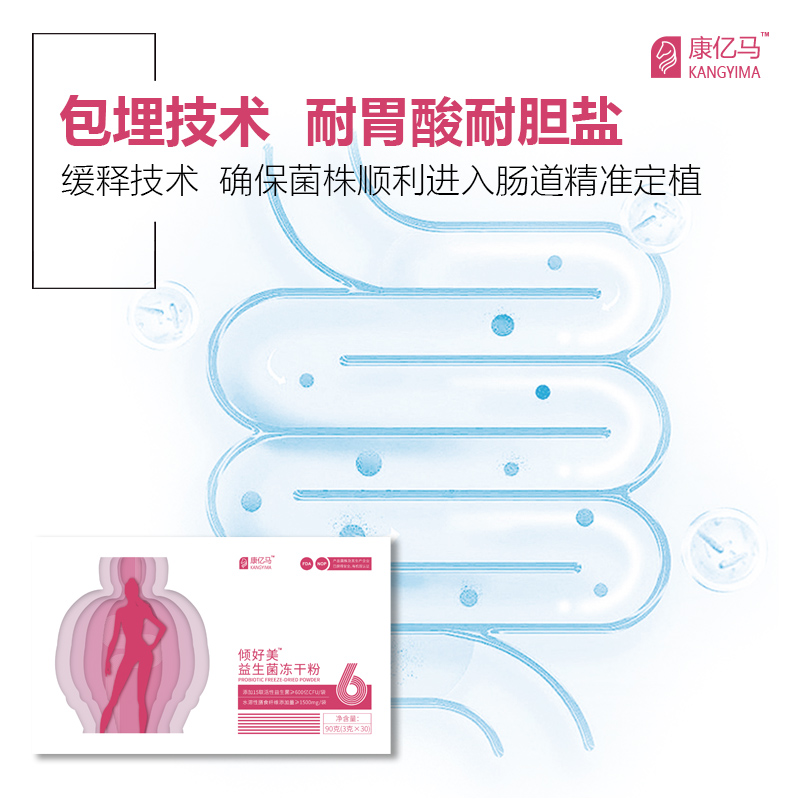 身材健康管理孕妇控体重控糖哺乳期阻断油脂女性倾好美益生菌肠胃