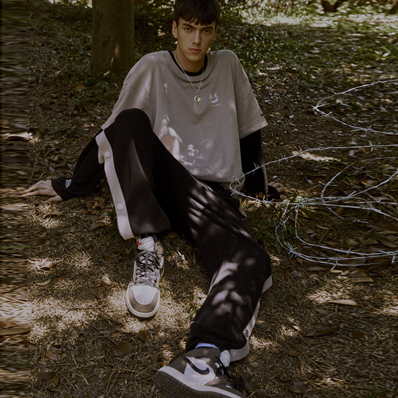 rickyisclownric小丑刺绣撕裂卫衣 RickyIsClownT恤