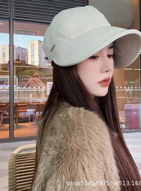 2026新款速干防晒帽子女秋夏遮阳帽运动鸭舌渔夫帽防紫外线太阳帽