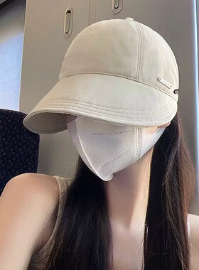 2026新款速干防晒帽子女秋夏遮阳帽运动鸭舌渔夫帽防紫外线太阳帽