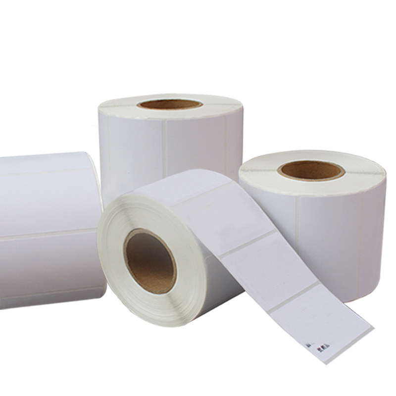 铜版纸不干胶标签条码不干胶打印纸100*120*500张不干胶标签贴纸条码纸TSC条码打印机标签纸 - 图3