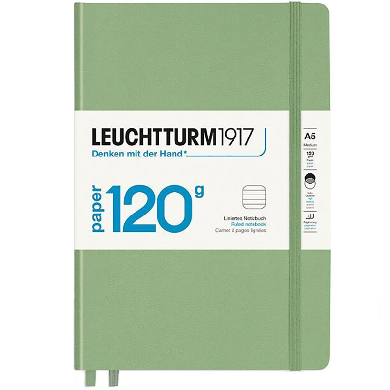 现货德国进口灯塔Leuchtturm1917笔记本A5纸张加厚120g系列记事本 - 图3