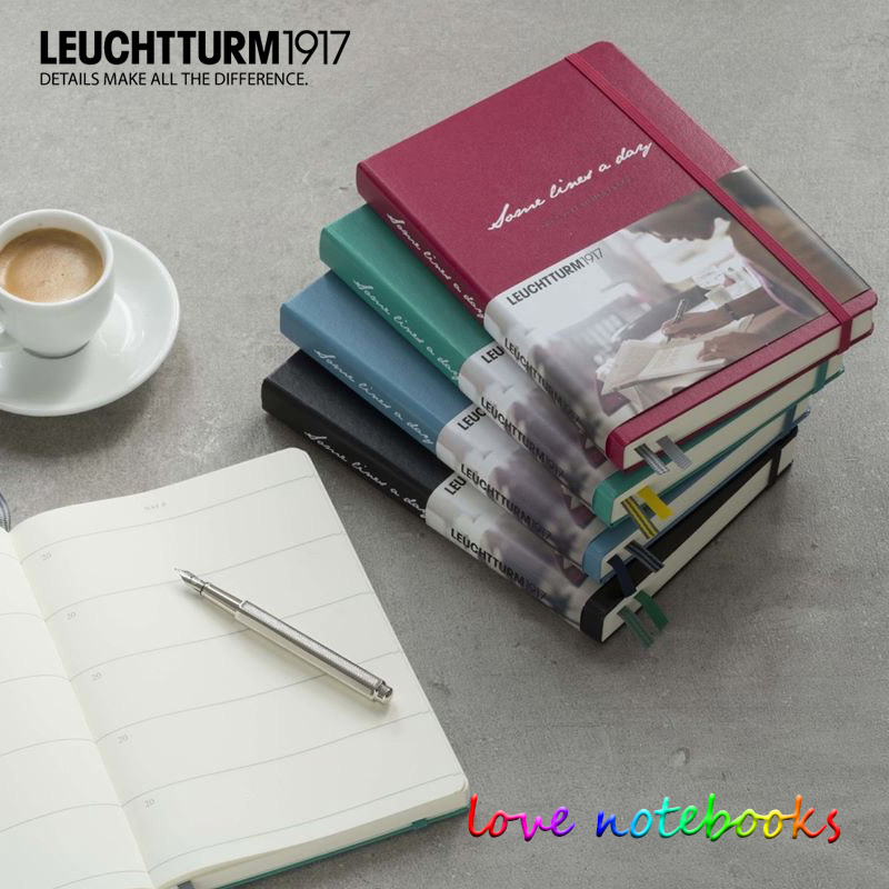 现货德国灯塔leuchtturm1917笔记本子超厚商务工作五年A5年日记本 - 图0