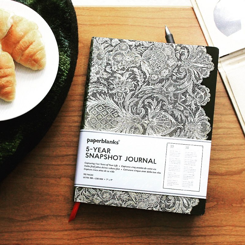 绝版现货paperblanks笔记本五年日志日记本5年工作复古记事本手账 - 图0