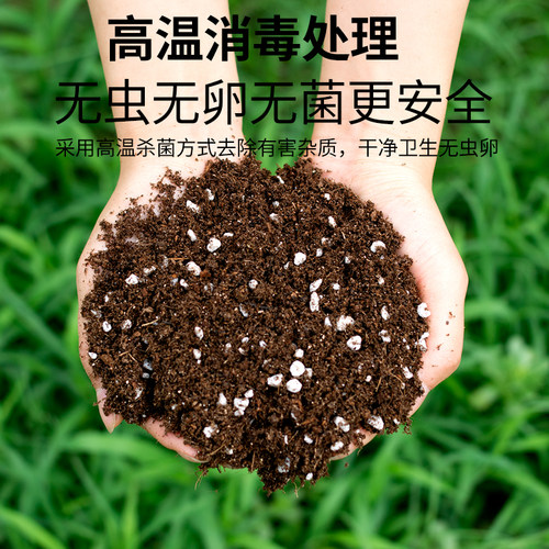 营养土养花种花种菜有机土壤通用型家用种植土多肉花土陶粒珍珠岩 - 图1