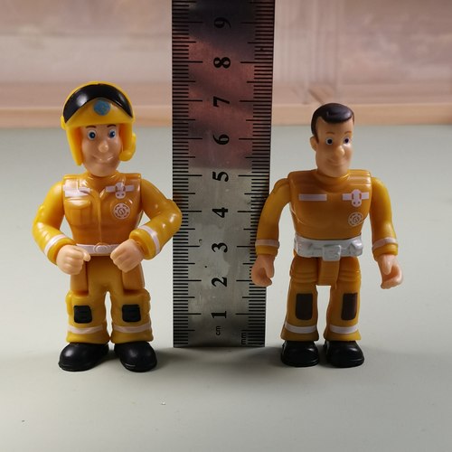 外贸散货消防员山姆Fireman Sam混款可动收藏公仔模型摆件玩具-图2