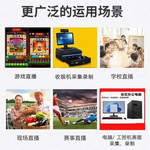 VGA Video Encoder POE Computer Industrial Engoner Excury Excurion Мониторинг экрана NVR Запись GB28181