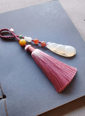 中式原创文艺压襟包包服饰配件