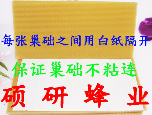 蜂具蜜蜂深房巢础 中蜂巢础 深房巢础 巢脾30张包邮 蜂箱蜂蜜瓶 - 图2
