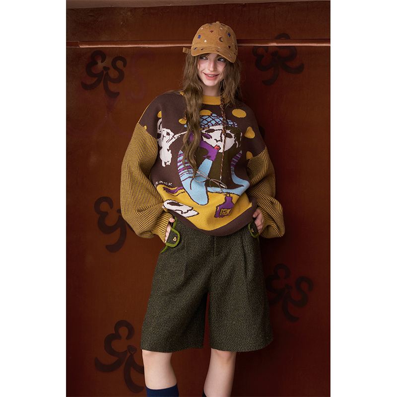 妖精的口袋小香风五分裤女款