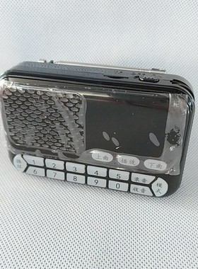 盲用收音机老人唱歌广场舞小