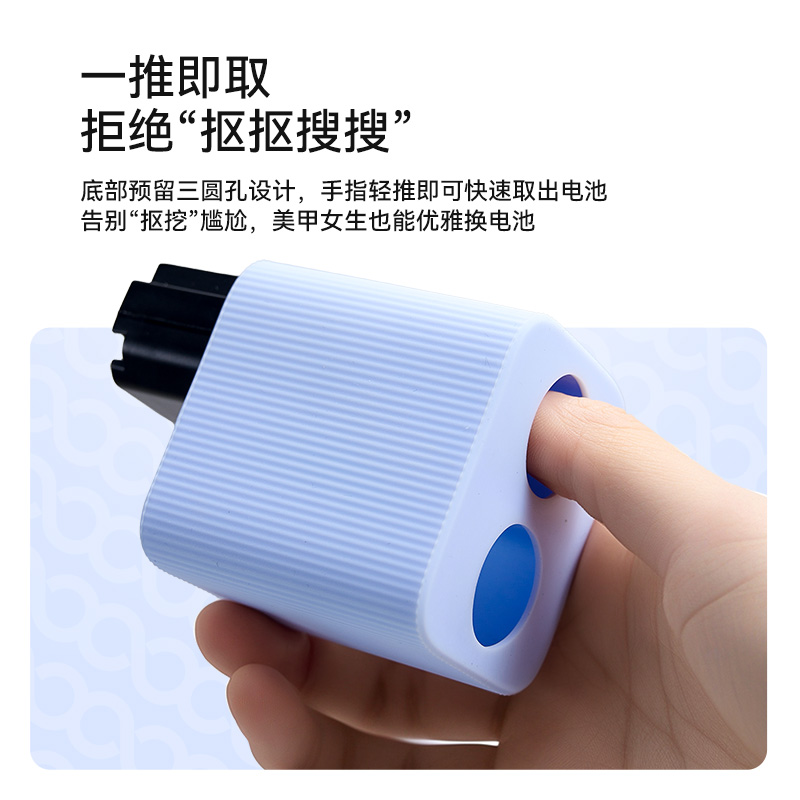 绿巨能相机电池硅胶收纳盒适用于富士235佳能13L/E6索尼FZ100尼康EL15/EL3E松下BLK22弹夹盒双槽收纳仓保护壳 - 图1