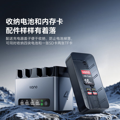 绿巨能NP-W235相机电池充电器CM4轻铝快充底座65W四口适用富士XS20 XT5 XT4 GFX 100S/50SII XH2S X-T4 X-T5 - 图3