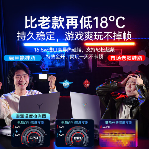 绿巨能硅脂高导热散热膏CPU笔记本耐高温电脑显卡清灰台式胶D-15 - 图0