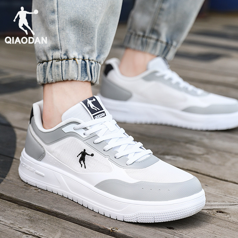 乔丹男鞋轻便低帮网面透气时尚系列系带小白鞋休闲风圆头运动板鞋,淘宝优惠券,粉丝福利购,淘宝优惠卷