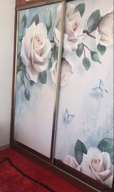 衣柜移门镜子橱窗贴纸
