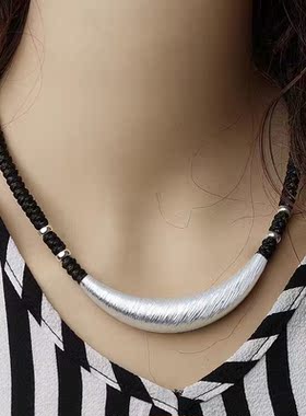 项圈韩版时尚风复古礼物手工银