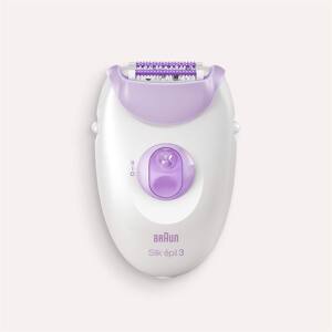 Braun/博朗 Silk-épil 3 3-170 女士脱毛器 两种速度设置 白紫色