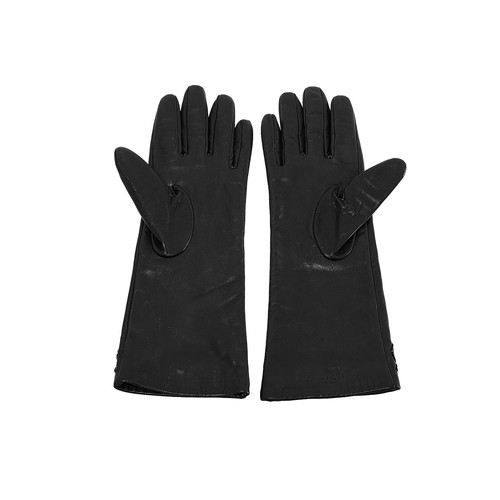 EXCEPTION例外春季款高级感小众质感保暖手工皮编羊皮手套 - 图3