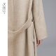 Exceptional cashmere small lapel casual woolen jacket