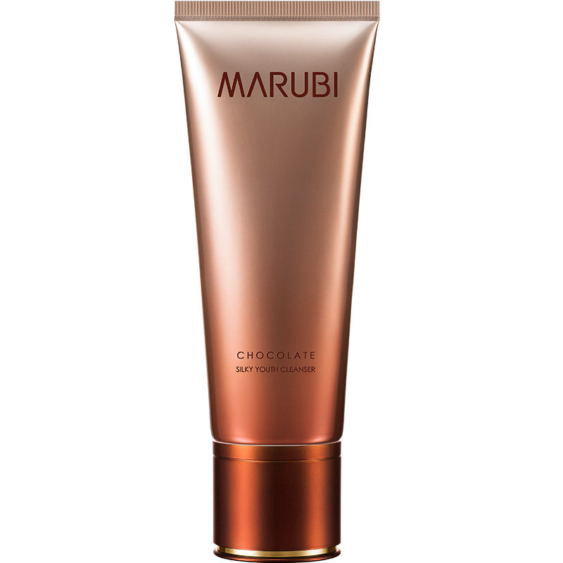 丸美巧克力青春丝滑洁面清洁洗面奶 丸美鑫丝路洁面