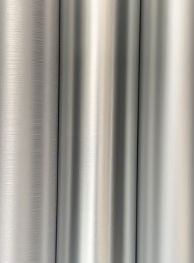 特厚导气槽银色金属质感装饰贴膜展柜展示自粘贴纸翻新波音软片