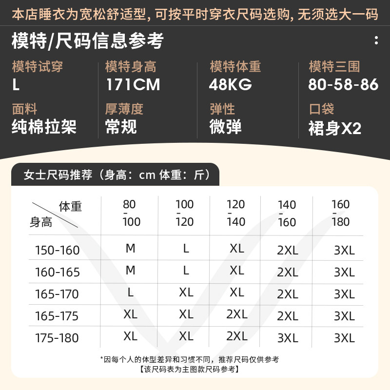 轩靓【带胸垫】睡裙女春秋季纯棉长袖时尚条纹加长睡衣大码家居服,淘宝优惠券,粉丝福利购,淘宝优惠卷