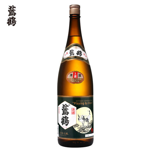 蓝鹤上选清酒日料店1.8L日式清酒烧酒洋酒低度酒米酒本酿造-图1