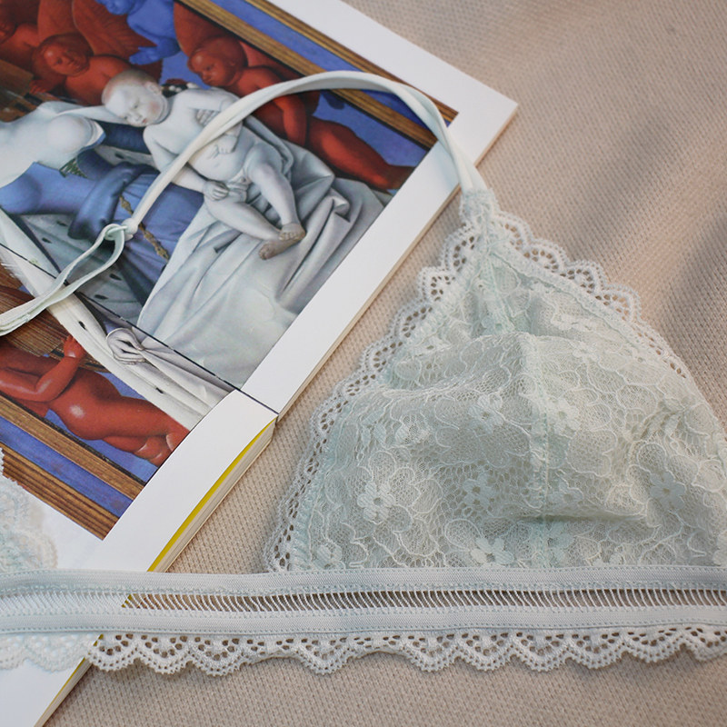 freelass法式无钢圈薄款性感细内衣 弗利少女文胸