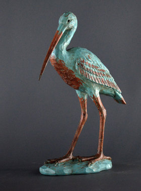 地中海风动物玄关树脂装饰摆件