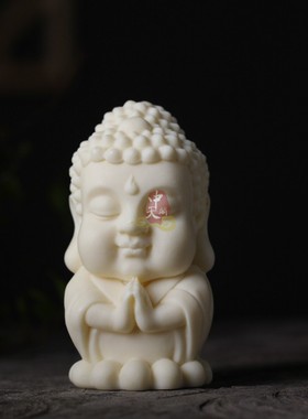 象牙果西方三圣摆件中式