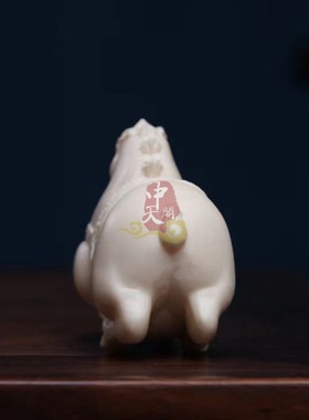 象牙果唐马文玩手把件