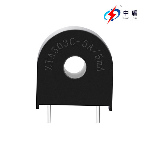 中盾ZTA503C 5A/5mA AC微型交流精密PCB引针高精度电流互感器 - 图3