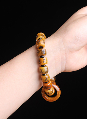 西藏牦牛骨民族风手串手链