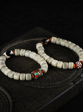 藏式牦牛骨民族风手串手链