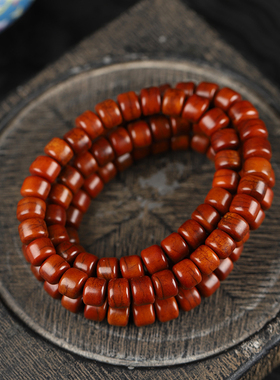 藏式牛骨108颗佛珠手串手链