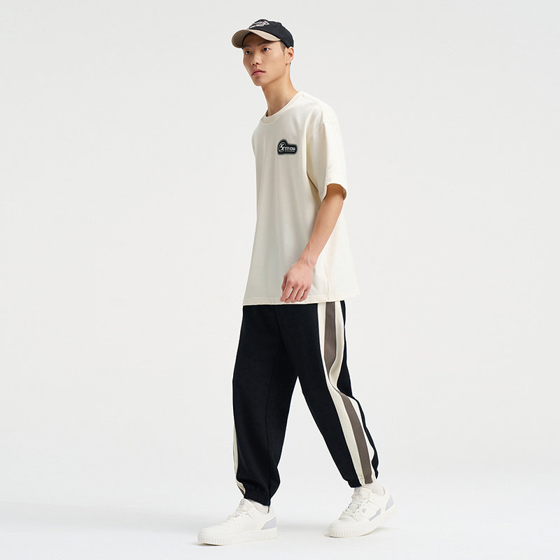 特步针织长裤男2025新款秋季透气男裤休闲百搭运动裤976329630236,淘宝优惠券,粉丝福利购,淘宝优惠卷