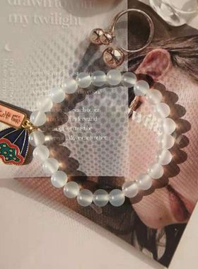 逢考必过白玛瑙单圈手串幸运