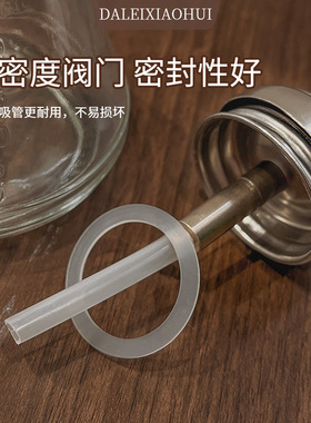 美甲玻璃按压瓶 清洁水酒精瓶防腐蚀防漏透明分装瓶卸甲水啫喱水