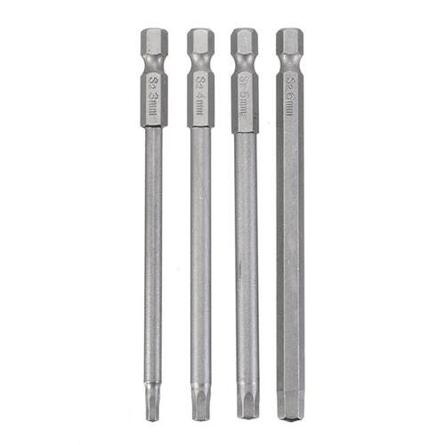16Pcs Alloy Steel S2 100mm Hex Shank Magnetic Hex Head Screw - 图3