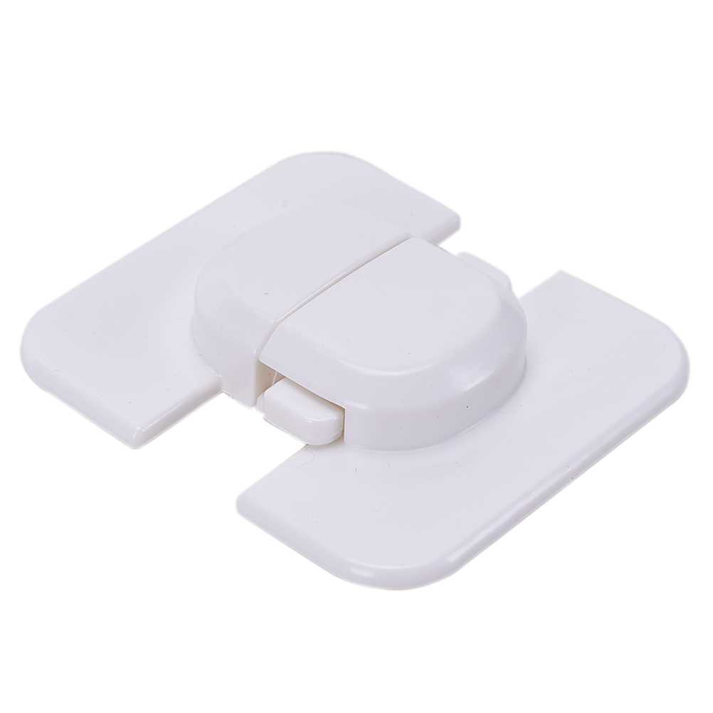 white Baby Safety Adhesive lock Fridge Drawer Cupboard Cabi - 图3